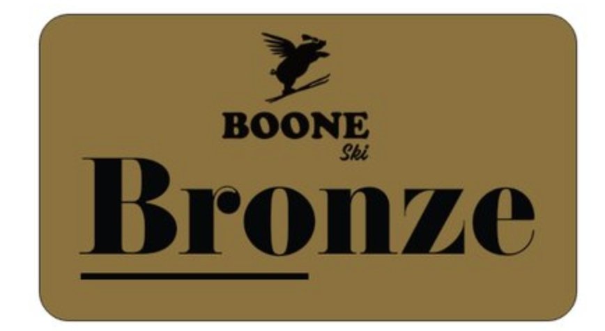 Boone Mountain Sports - BOONE TUNE CARD - BRONZE