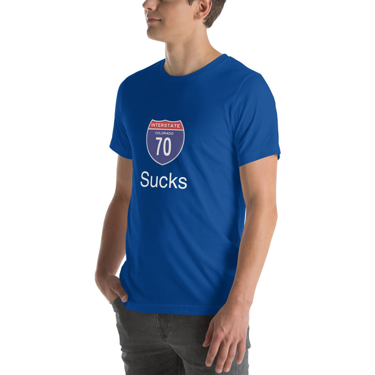 Boone Mountain Sports - I70 Sucks - Unisex t-shirt