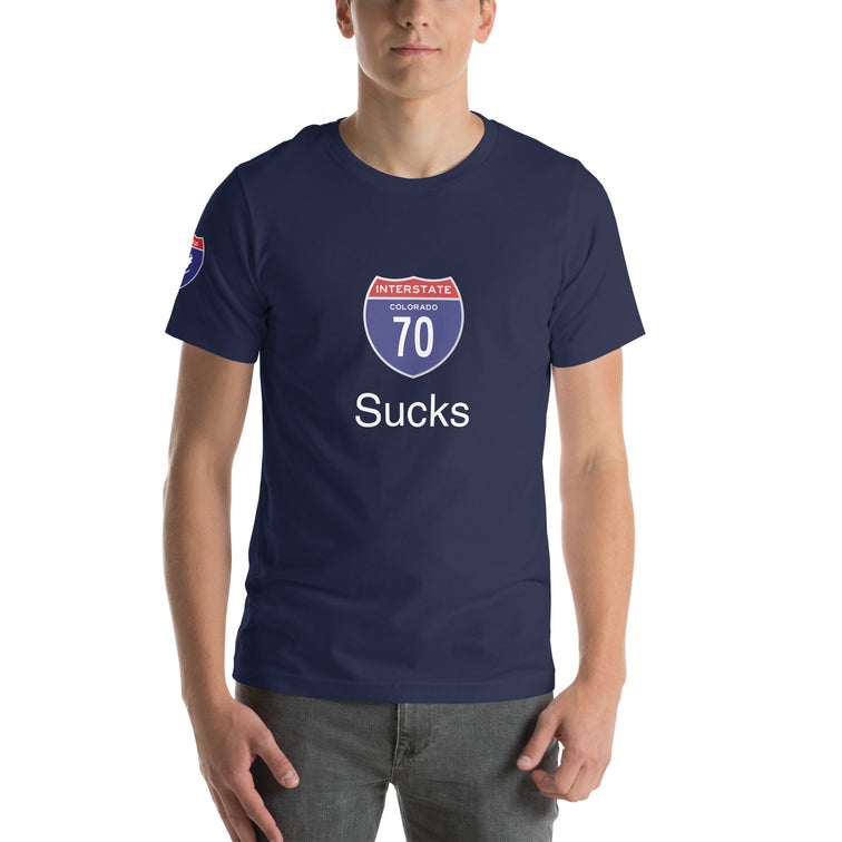 Boone Mountain Sports - I70 Sucks - Unisex t-shirt