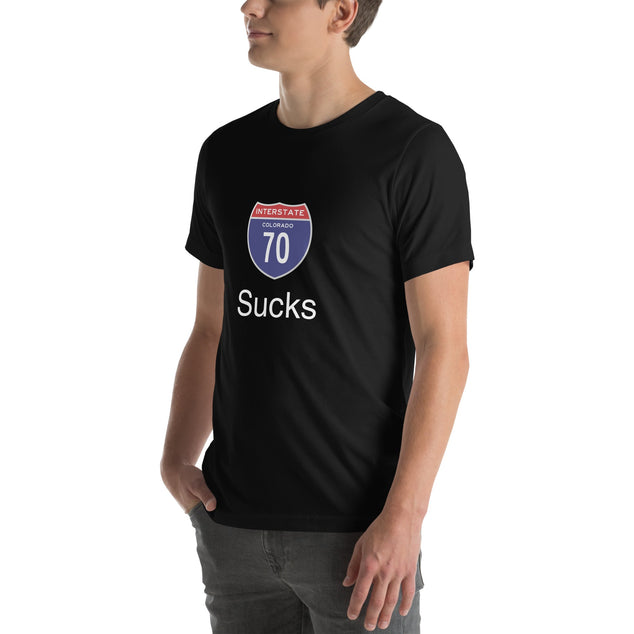 Boone Mountain Sports - I70 Sucks - Unisex t-shirt