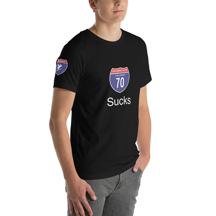 Boone Mountain Sports - I70 Sucks - Unisex t-shirt