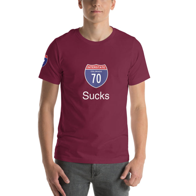 Boone Mountain Sports - I70 Sucks - Unisex t-shirt