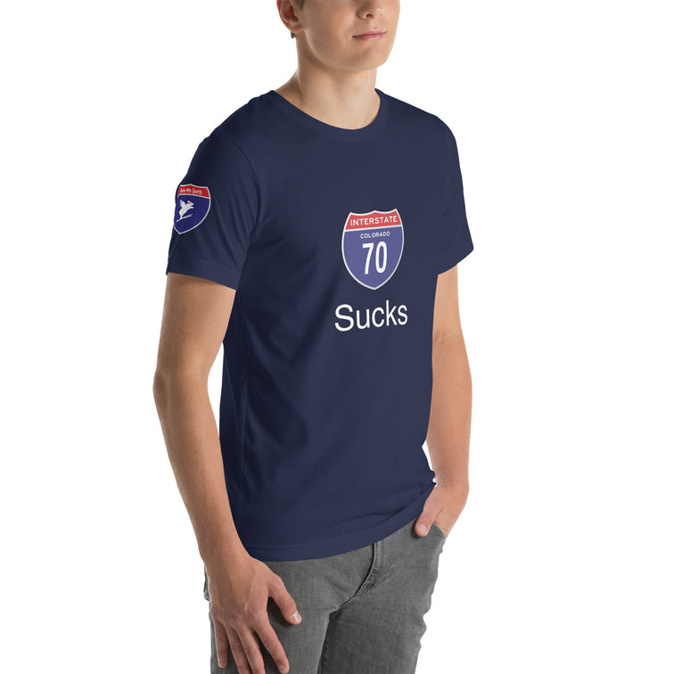 Boone Mountain Sports - I70 Sucks - Unisex t-shirt