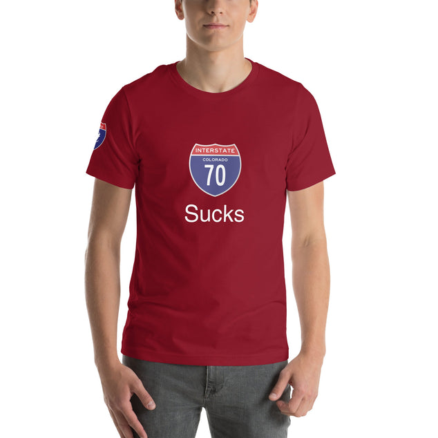 Boone Mountain Sports - I70 Sucks - Unisex t-shirt