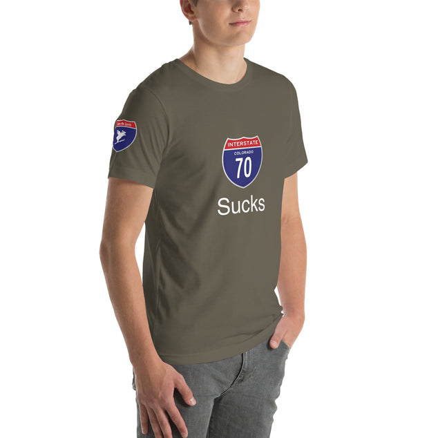 Boone Mountain Sports - I70 Sucks - Unisex t-shirt